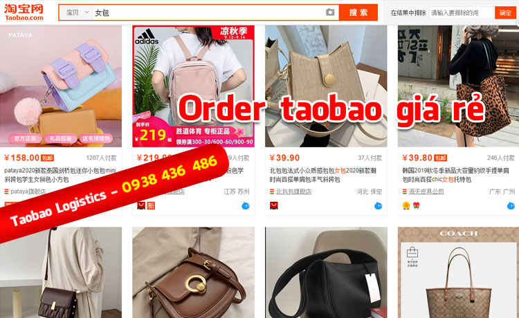 order taobao giá rẻ